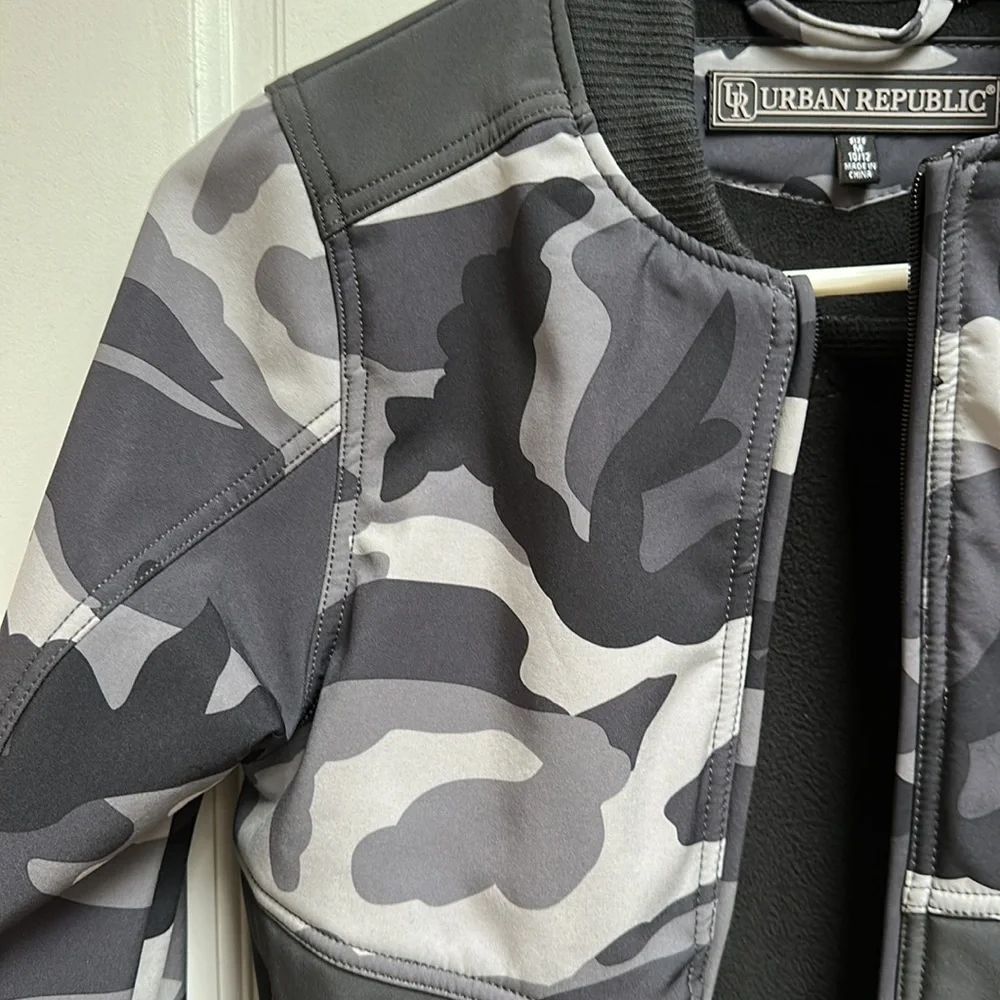 Urban Republic Camo Motorcycle Jacket